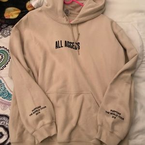Purpose tour hoodie